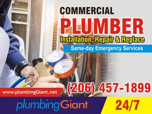 24/7 Burien commercial plumbing in WA near 98146