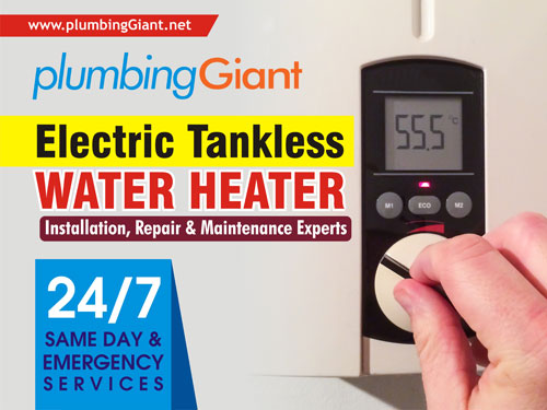 Top-quality Olympia electric tankless water heater in WA near 98501